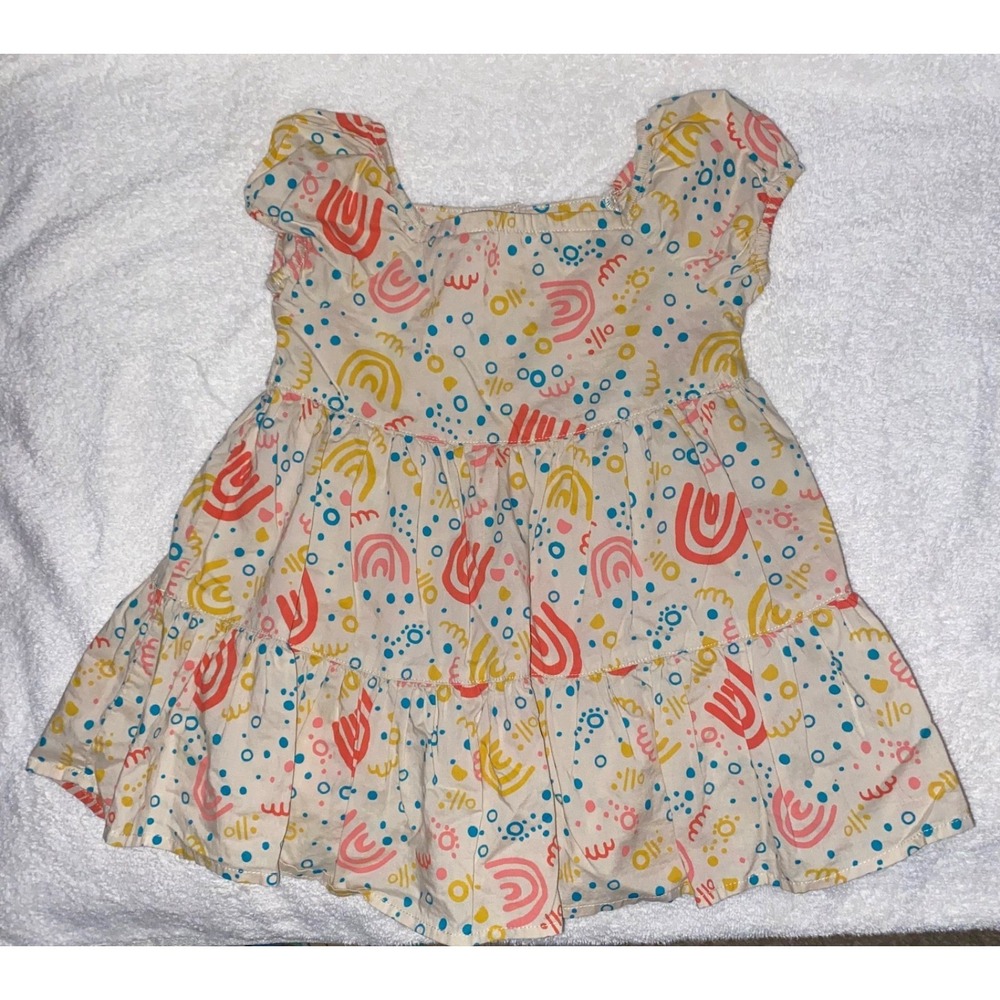 Okie Dokie Baby Girl Rainbow Dress